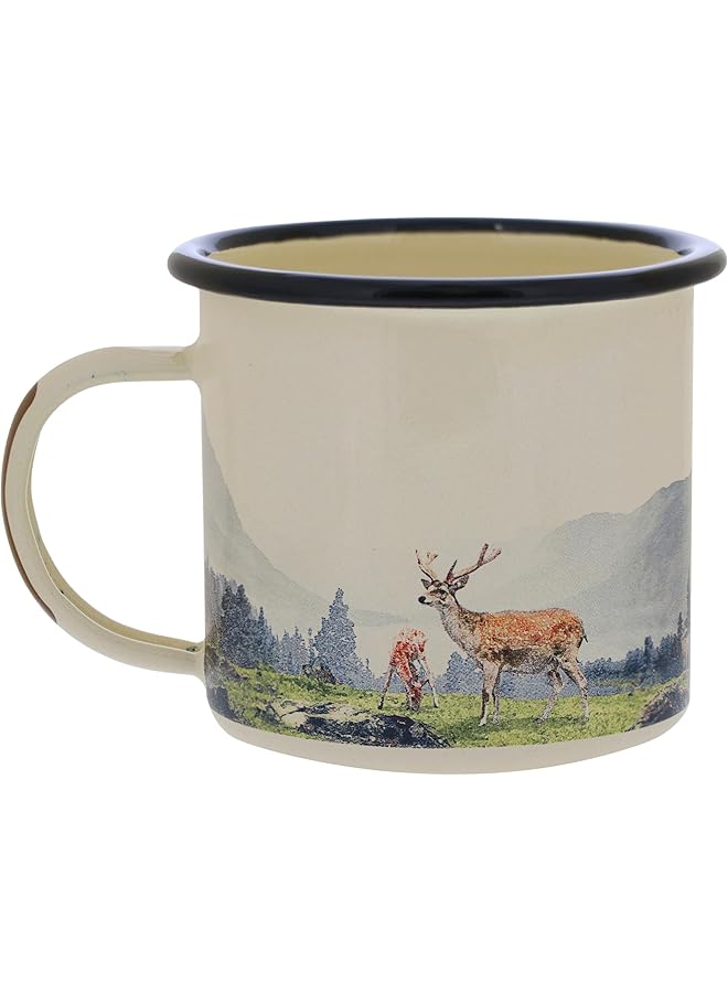 GENTLEMEN'S HARDWARE Enamel Mug Deer 17 fl.oz / 500 ml - Image 2
