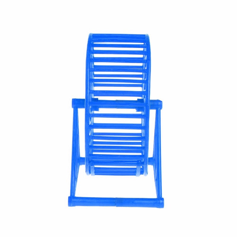 Sage Square 13cm Jumbo Running Cum Jogging Cum Exercise Wheel for Hamster/Dwarf/Gerbil/Mice/Mouse (Blue) - Image 4