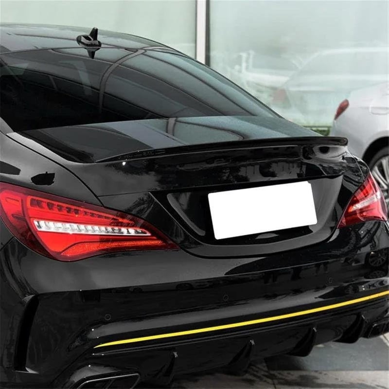 DEMULAX Gloss Black Rear Trunk Spoiler for CLA Class - Image 2