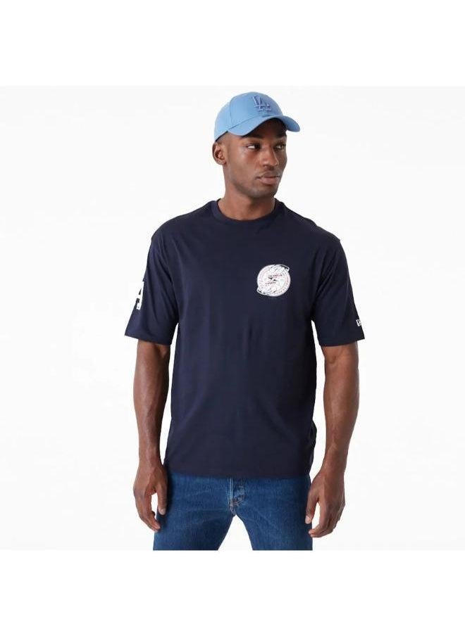 NEW ERA - Los Angeles Dodgers Baseball Graphic Oversized T-Shirt - Image 1