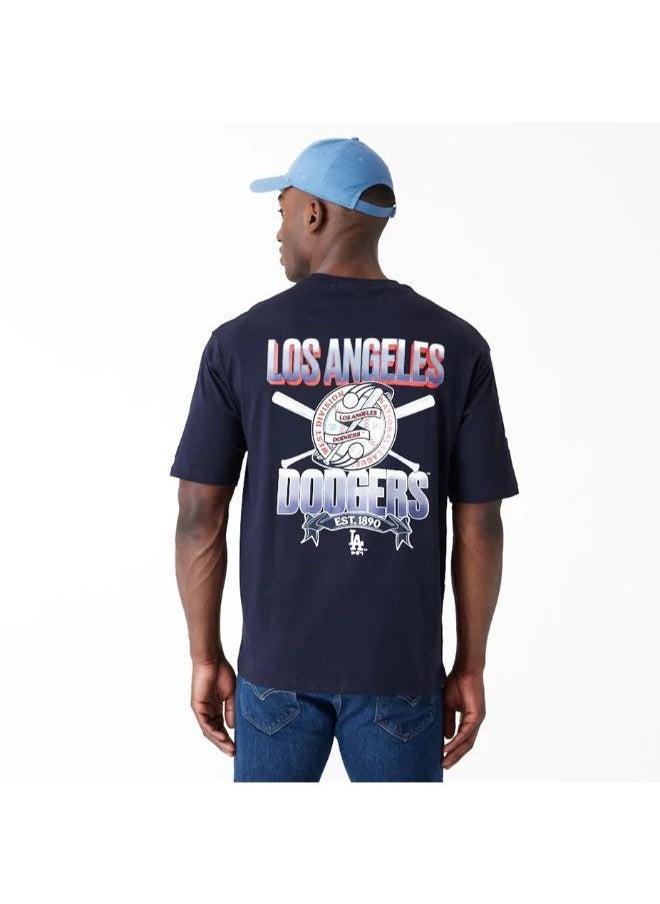NEW ERA - Los Angeles Dodgers Baseball Graphic Oversized T-Shirt - Image 1