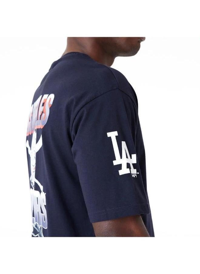 NEW ERA - Los Angeles Dodgers Baseball Graphic Oversized T-Shirt - Image 1