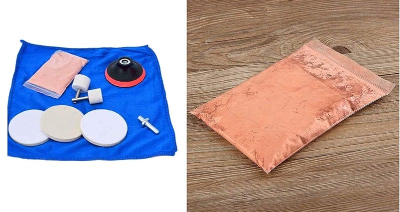 DIY Crafts CTDIYHI53745 9 Pcs Window Cleaning Polishes Windshields Repair Kit Watch Car Windows Easy Use Wheel Cerium Oxide - Image 4