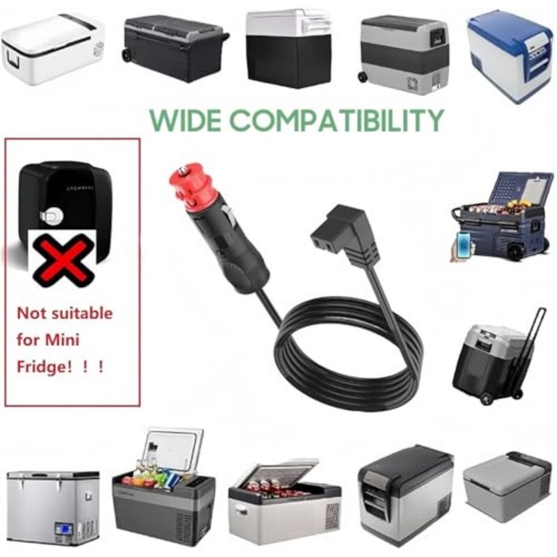 Portable car refrigerator 12V/24V DC power cord - Image 2