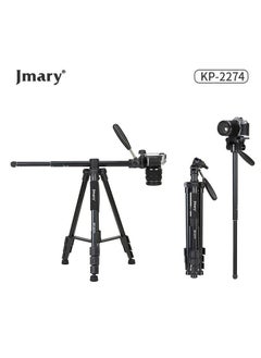Jmary Jmary KP-2274 CameraAluminium Tripod with 4 Sections Professional Detachable Monopod Tripod with 360 Degree Head Quick Release Plate  - Image 2