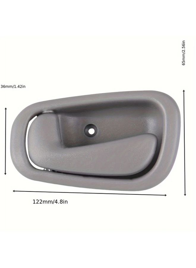 Left Interior Door Handle Gray for Toyota Corolla LH - Image 2