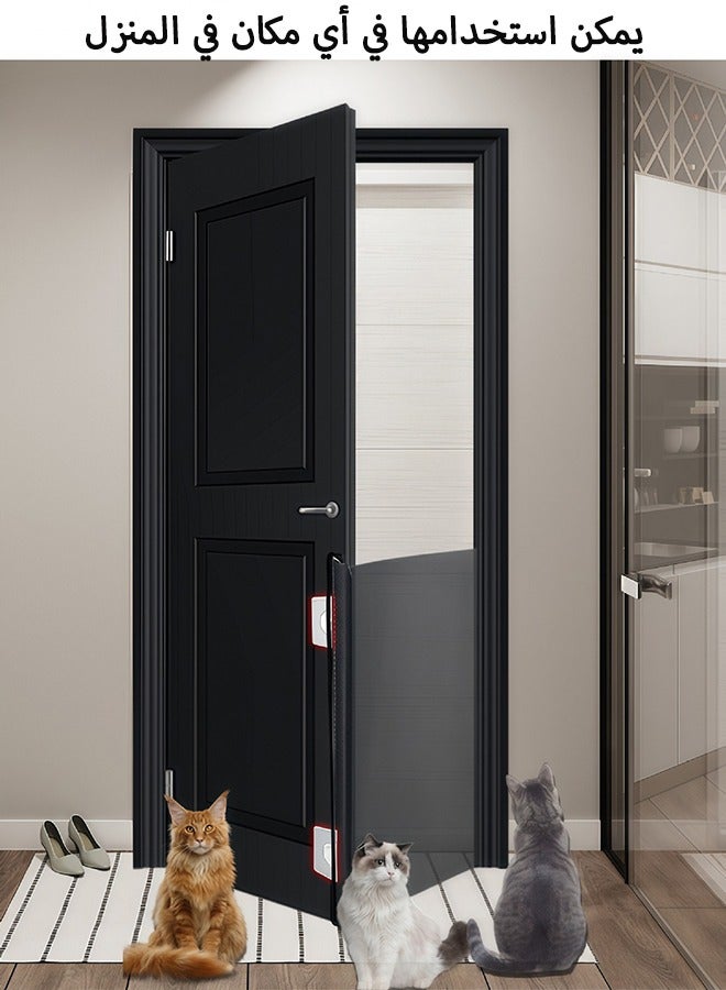 Auto-Close Safety Baby Gate, Extra-Wide Child Gate Suitable for Openings up to 130 cm, Extendable Sliding Gate for Doorways, Hallways, Stairs, and Porches.   Designed for Kids and Pets Indoors, Featuring Easy Walk-Through and Enhanced Durability. - Image 1