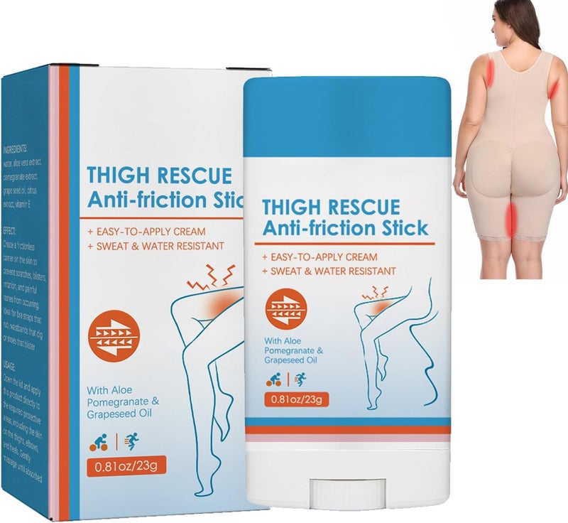 koahde Anti-Chafing Gel,Waterproof Chafe Stick,Anti Chafe Stick,Chafing Sticks Women,Thigh Rescue Anti Chafe Stick,Thigh Rubbing & Foot Blister Gel Stick,Breathable & Sweat Resistant Chub Rub Gel Balm - Image 1