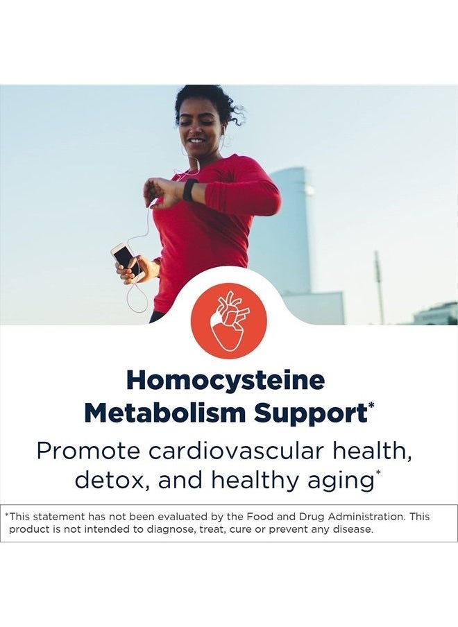 designs for health - Designs for Health Homocysteine Supreme - Methylation + Cardiovascular Support Supplement with Folate, Vitamins B12, B2, B6 (P-5-P) + TMG - Non-GMO (60 Capsules) - Image 1