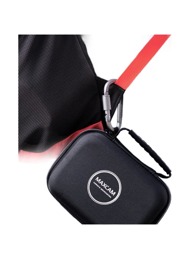 Maxcam Suitable For Dji Action 2 Action Camera, Osmo 2 Storage Case, Protective Box, Portable Handheld Accessory, Travel Bag, Small Hard Shell, Shockproof, Pressure-Resistant, Splash-Proof - Image 3