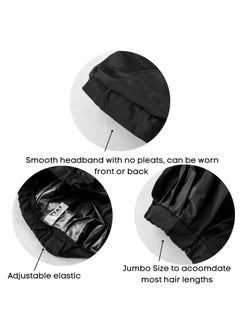 Ttat Shower Cap Jumbo Size For Men & Women With Afro Long Dreadlocks Locs Box Braids Coily Voluminous & Long Hair Waterproof Washable Reusable & Adjustable (Black) - pzsku/ZA0B76B84345AE3DD8456Z/45/_/1696065227/e33901ec-566b-4078-86d4-2ddad1deed31