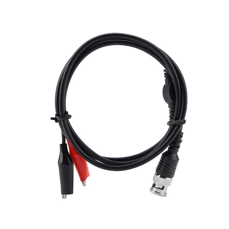 BNC to BNC Crocodile Clip Test Hook Coaxial Cable Probe Lead Kit P1260 - Image 5