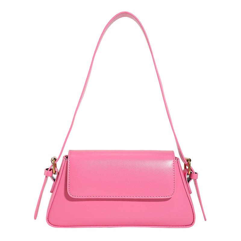 High-Grade Western Style Retro Small Square Bag For Women Trendy Korean Style Shoulder Bag Simple Underarm Bag - Image 1