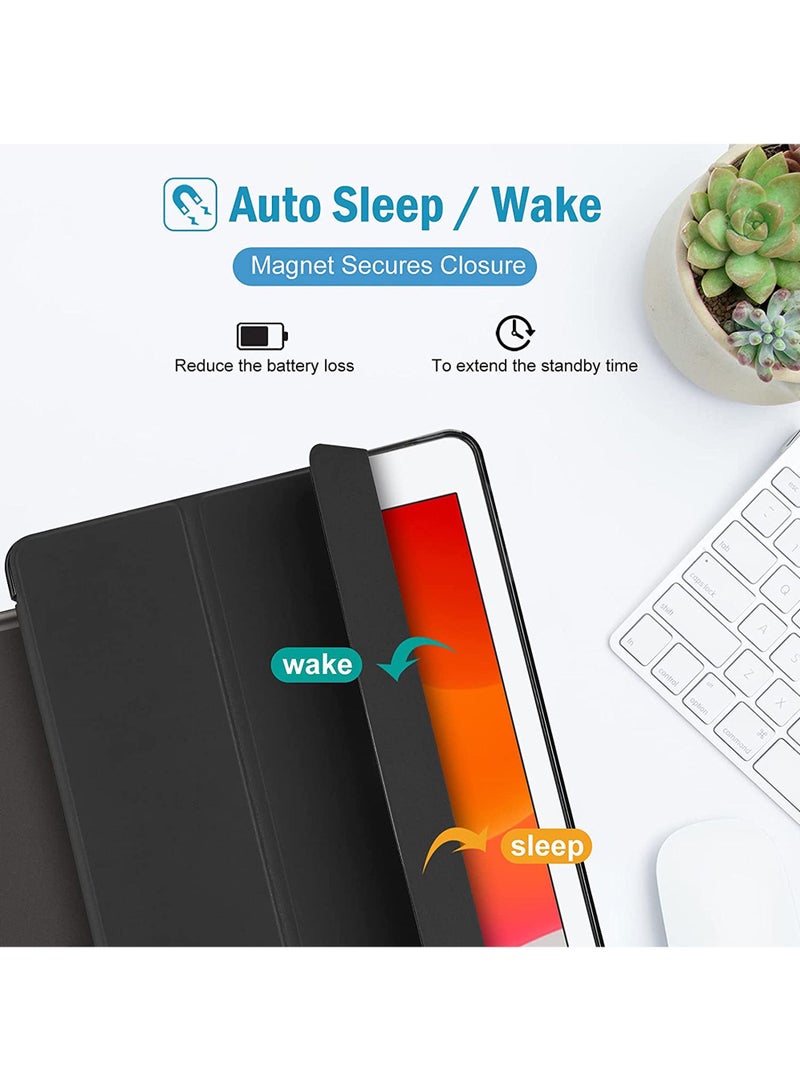 Rock Pow Case Cover for iPad 9.7 Inch Case iPad 6th 5th Generation Cases iPad Air 2, iPad Air Case Slim Soft TPU Cover Stand Smart Case for iPad 9.7 2018 2017 Model iPad Air 2 Air 1 - Image 5