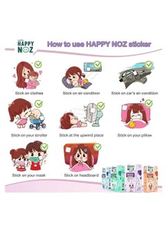 Happy Noz 3 Patch Runny Nose Relief Sticker Detox With Clove Oil For Kids  - Image 3
