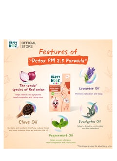 Happy Noz 3 Patch Runny Nose Relief Sticker Detox With Clove Oil For Kids  - Image 4
