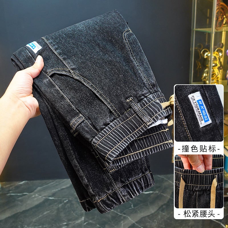 Unisex Classic Denim Jeans Loose Fit Daily Outdoor Wear - Image 3