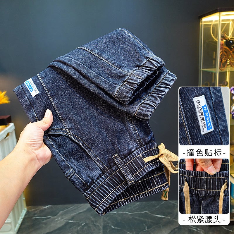 Unisex Classic Denim Jeans Loose Fit Daily Outdoor Wear - Image 2