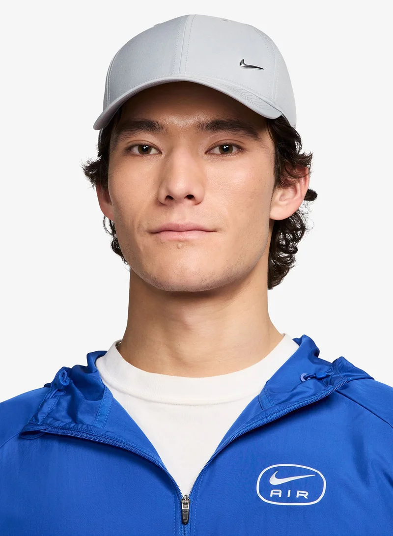 Nike Dri-Fit Club Metal Swoosh Logo Cap
