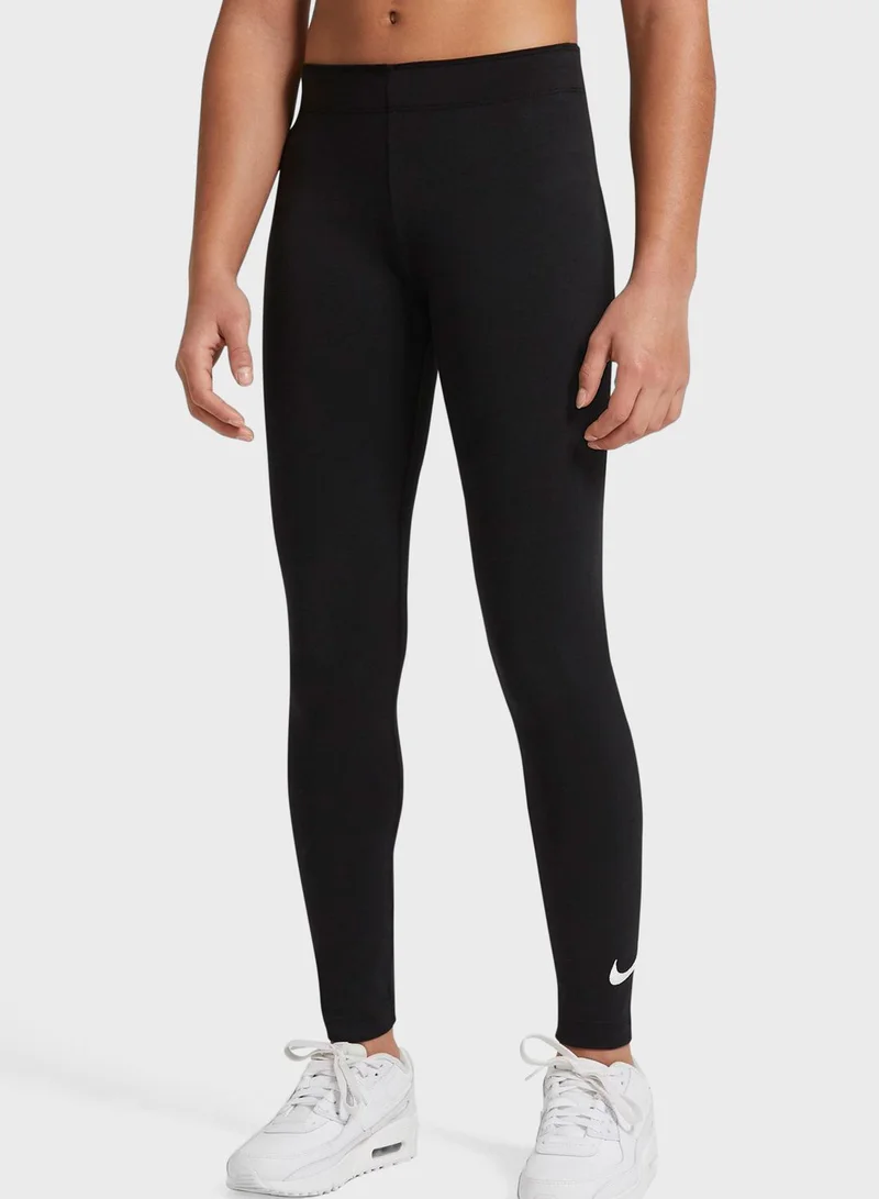 Nike Youth Nsw Favorites Swoosh Leggings