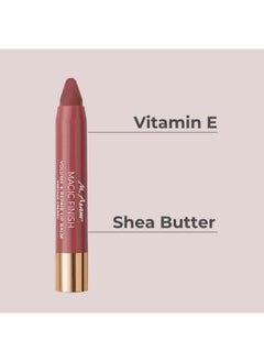 أم. أسام مرطب الشفاه Magic Finish Volume & Repair بنكهة الكرز القديم (0.11 أونصة) - مرطب شفاه للحصول على لمعان رقيق وزيادة الحجم مع فيتامين E المغذي والممتلئ وزبدة الشيا  - Image 2
