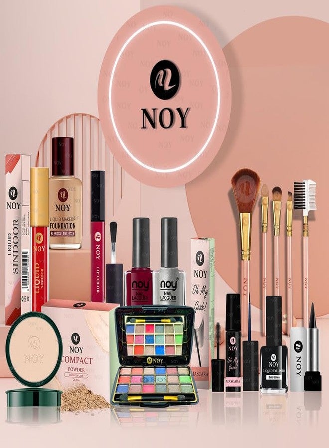 نوي مجموعة مكياج نوي ميستيكال مونستون الساحرة لإشراقة أثيرية، تركيبة نباتية 100% وخفيفة الوزن، رقم 487 (عبوة من 15 قطعة) - Image 2