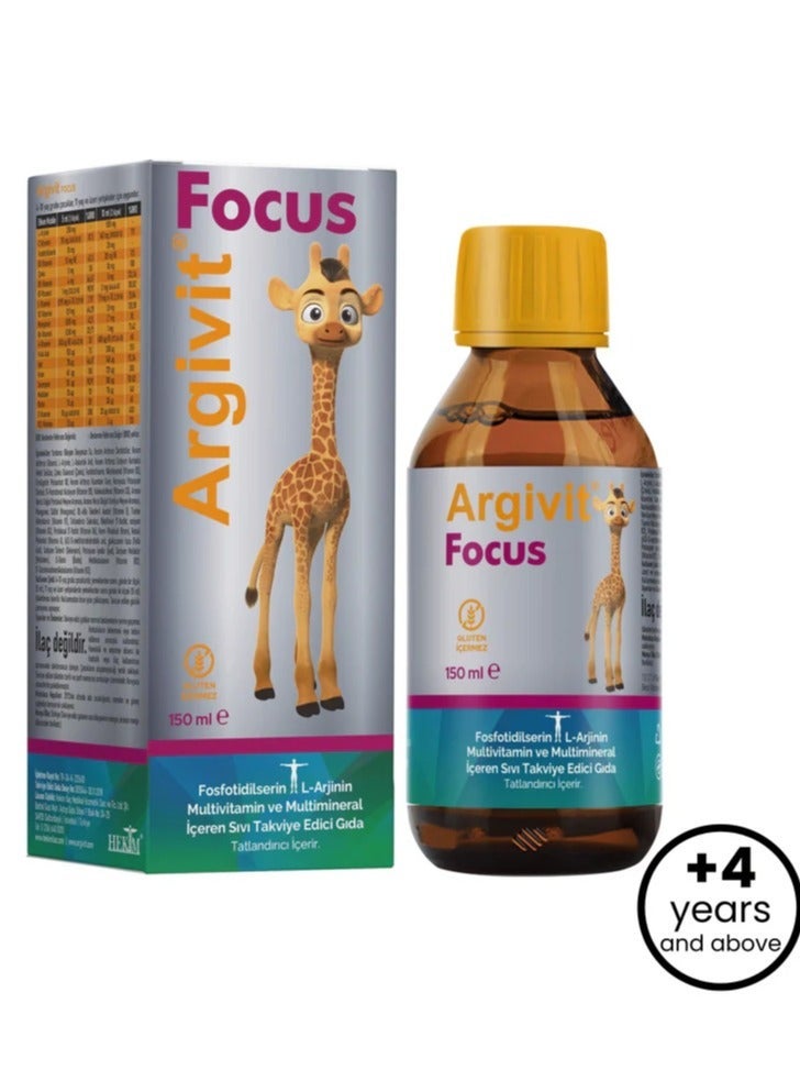 Argivit Focus Syrup 150ml