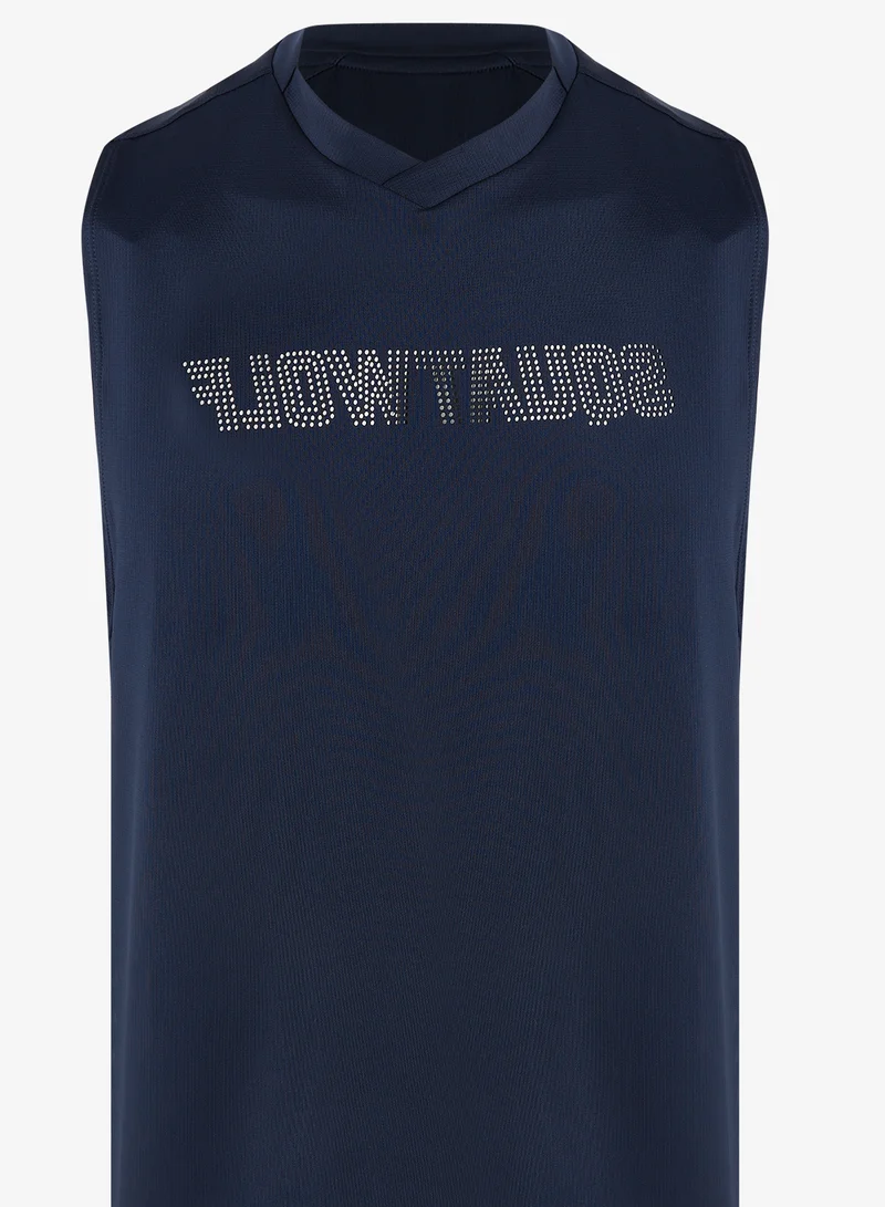 Squatwolf NAVY Actdry Warrior Tank Top for Men | Best Price UAE