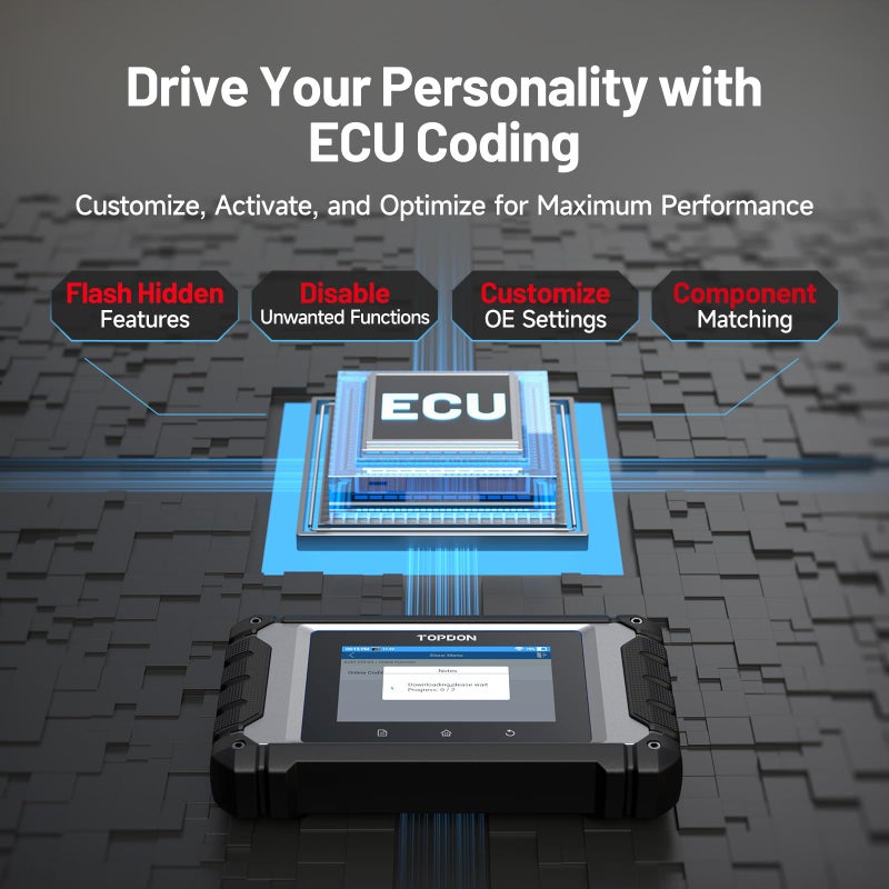 Topdon Artidiag Eu Bi-Directional Scanner  Full-System Diagnostic Tool For Mercedes-Benz  Bmw  V.A.G Group  Ecu Online Coding  All Service Functions  Active Test  V.A.G Guidance  Lifetime Free Update - Image 4