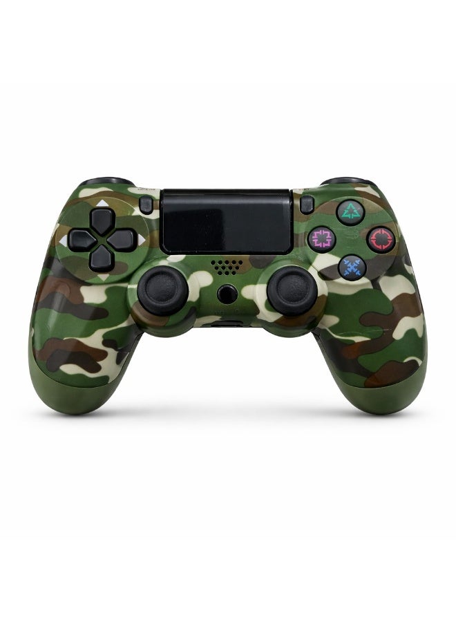 Connectivity: Bluetooth + Wired (Micro USB)  Wireless Range: Up to 10m  Vibration: DualShock motors  Touchpad: Multi-touch built-in pad  Sensors: Gyroscope + Accelerometer  Light Bar: Integrated  Built-in speaker  3.5mm audio jack  Highly responsive buttons  Rechargeable built-in battery  Compatibility: PS4, PC, Laptop, Android - Image 1