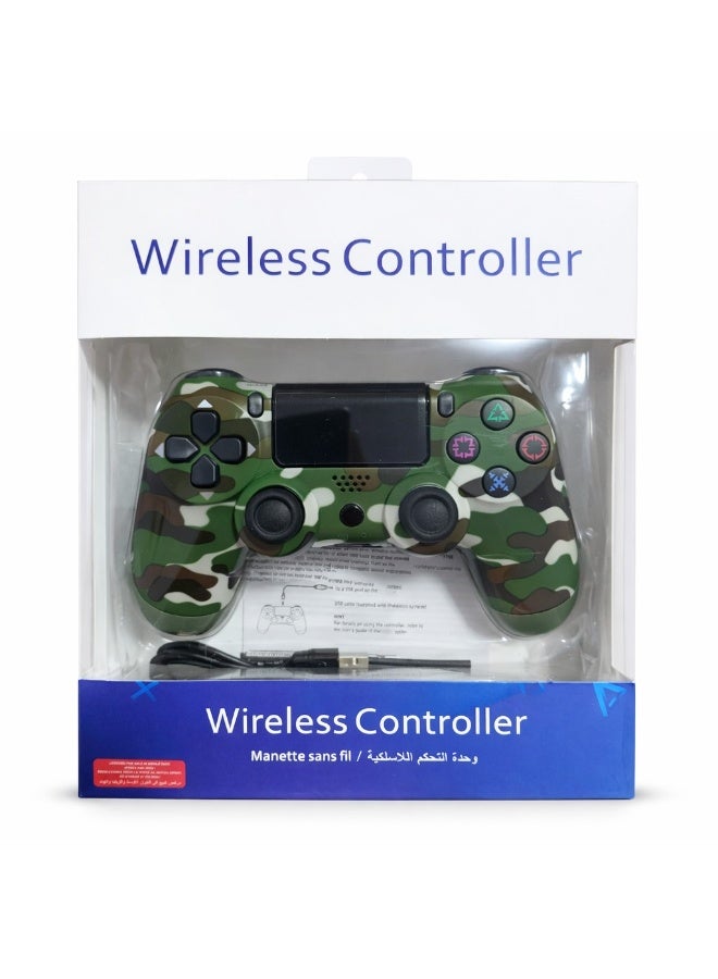 Connectivity: Bluetooth + Wired (Micro USB)  Wireless Range: Up to 10m  Vibration: DualShock motors  Touchpad: Multi-touch built-in pad  Sensors: Gyroscope + Accelerometer  Light Bar: Integrated  Built-in speaker  3.5mm audio jack  Highly responsive buttons  Rechargeable built-in battery  Compatibility: PS4, PC, Laptop, Android - Image 2