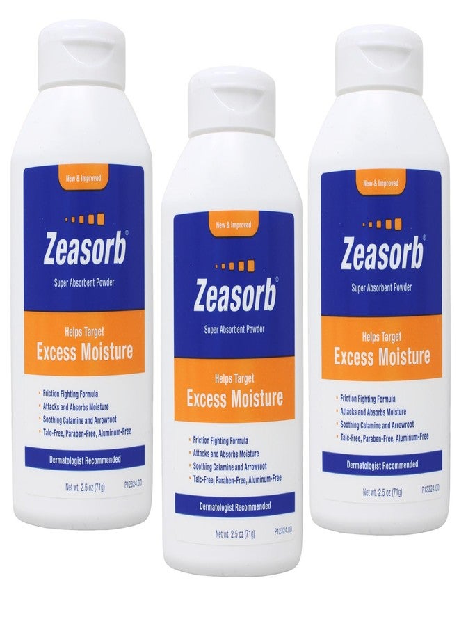 ZEASORB Powder 2.5 OZ (3 Pack) - Image 1