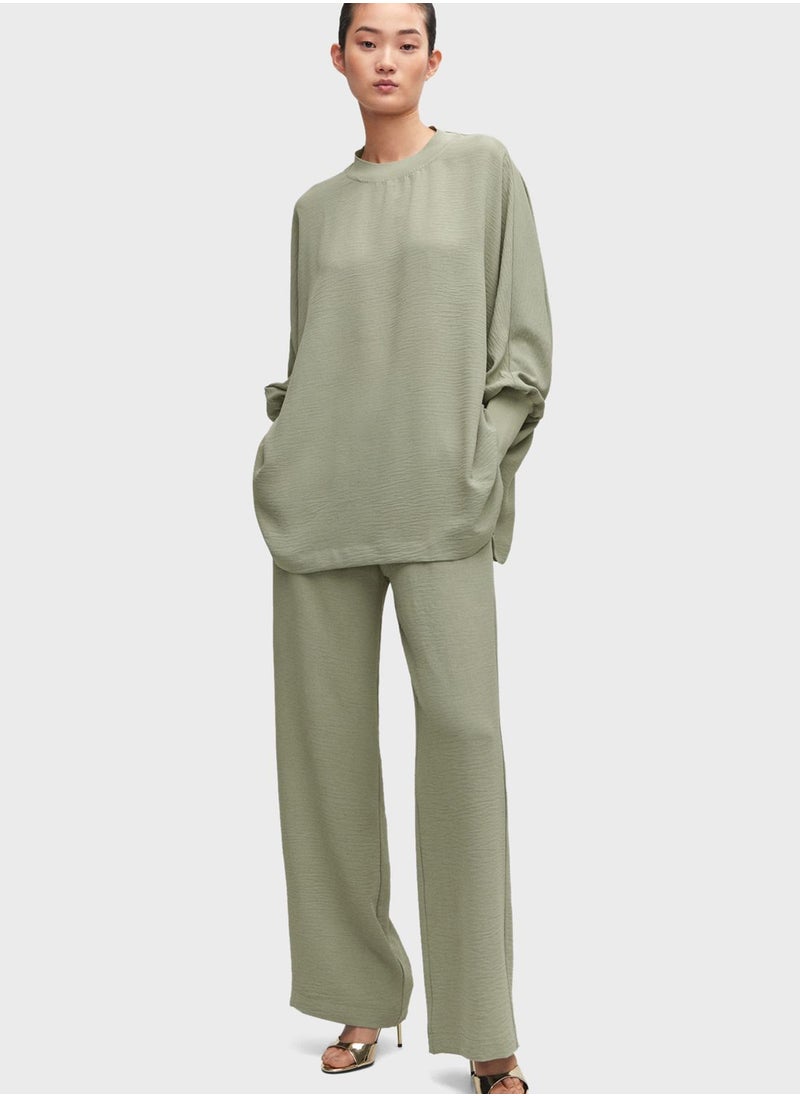MANGO - Round Neck Sweatshirt - Image 1