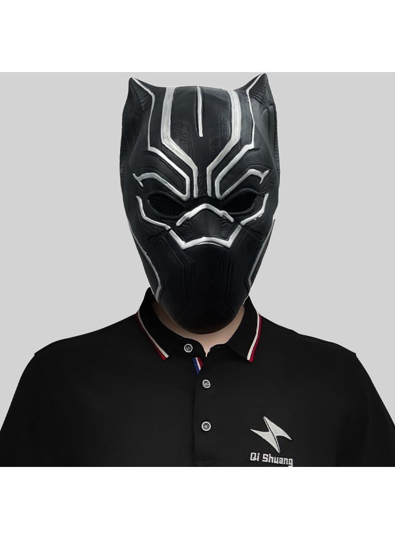 Bluejw The Avengers Black Panther Head Cover Mask Children Adult Costume Props For Comic Con Party Masquerade - Image 4