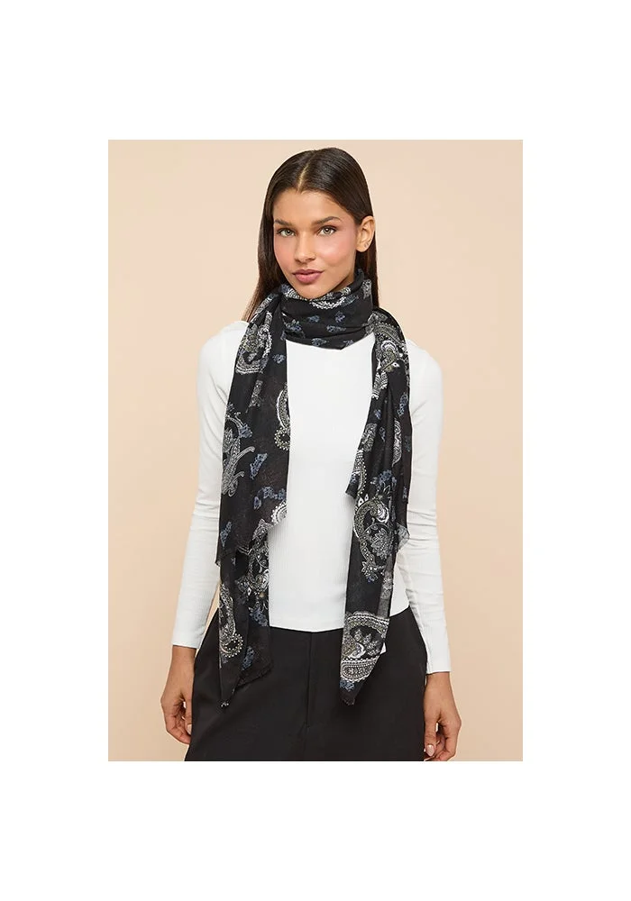 R&b  Paisley Patterned Scarf for Women | Best Price UAE