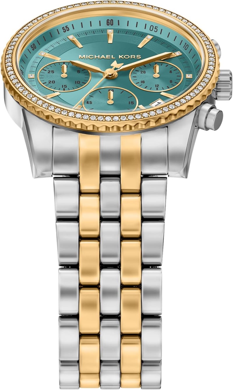 مايكل كورس Women Michael Kors Women's Bryant Chronograph Two-Tone Stainless Steel Watch - MK7582 - Image 5