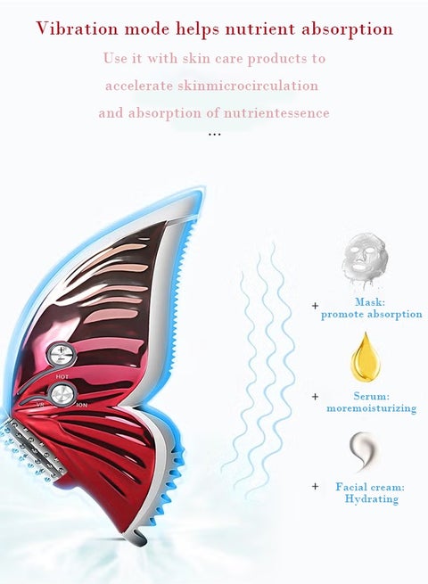 K.SKIN Butterfly Facial Massager, Beautiful Skin Detox - Face Body, Eyes, Neck Massage Tool, Reduces Wrinkles and Aging | Best Price KSA | Riyadh, Jeddah K.SKIN Butterfly Facial Massager, Beautiful Skin Detox - Face Body, Eyes, Neck Massage Tool, Reduces Wrinkles and Aging | Best Price KSA | Riyadh, Jeddah