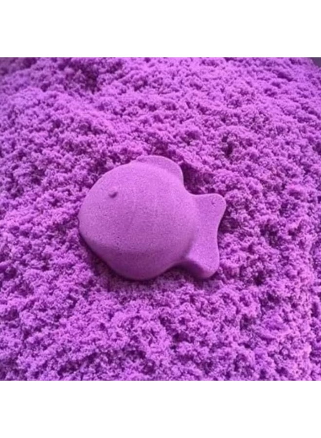 عجينة رائعة وطين سحري مع قالب، مجموعة حسية قابلة لإعادة الاستخدام، ألعاب أنشطة رملية رائعة خالية من الغلوتين، ألعاب داخلية للأطفال من سن 10 إلى 15 عامًا (أرجواني) - Image 3