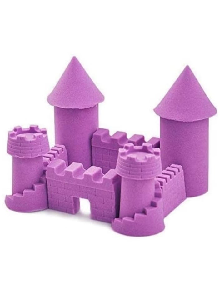 عجينة رائعة وطين سحري مع قالب، مجموعة حسية قابلة لإعادة الاستخدام، ألعاب أنشطة رملية رائعة خالية من الغلوتين، ألعاب داخلية للأطفال من سن 10 إلى 15 عامًا (أرجواني) - Image 4