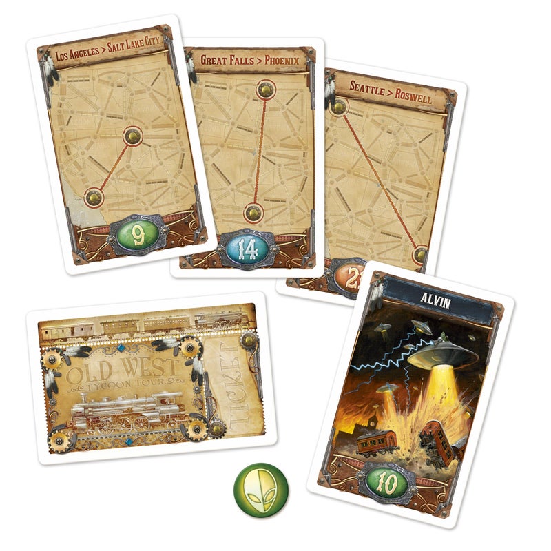 Asmodee Ticket to Ride France + Old West Board Game Expansion - Train Route Strategy Game, Fun Family Game for Kids & Adults, Ages 8+, 2-6 Players, 30-60 Minute Playtime - Image 2