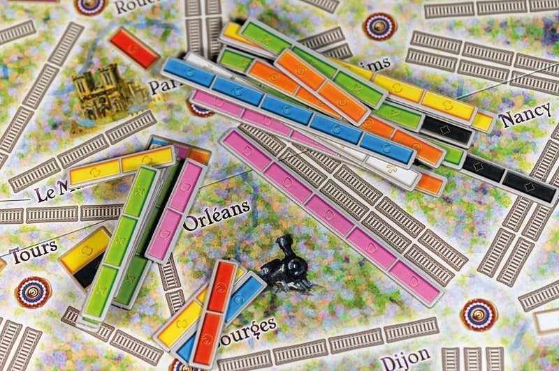 Asmodee Ticket to Ride France + Old West Board Game Expansion - Train Route Strategy Game, Fun Family Game for Kids & Adults, Ages 8+, 2-6 Players, 30-60 Minute Playtime - Image 4