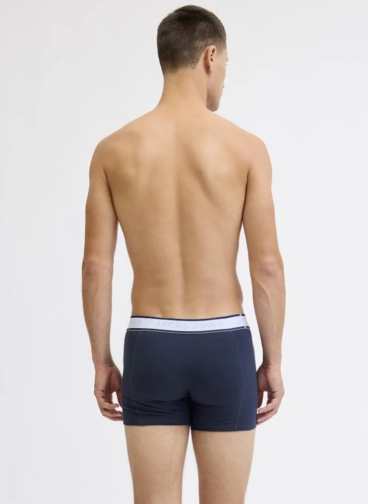 جاك اند جونز ثلاث عبوات سراويل داخلية رجالية سادة