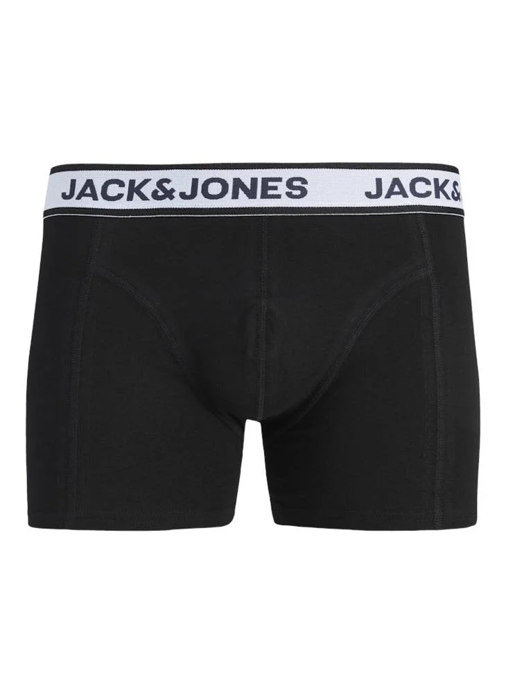 جاك اند جونز ثلاث عبوات سراويل داخلية رجالية سادة