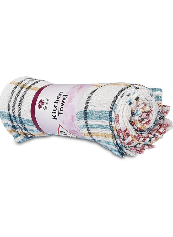 Orchid 10-Pieces Kitchen Towel Set 30x45cm - Image 3