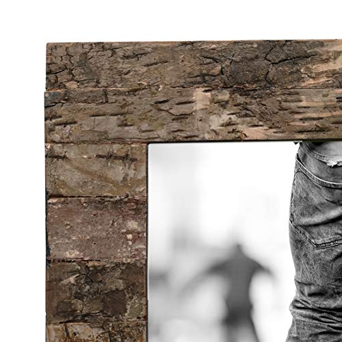 Eosglac Rustic 11x14 Wooden Picture Frames, Handmade with Real Birch Bark, Wood Photo Frame Natural - Image 3