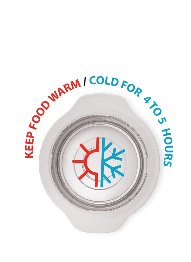 BASURRAH - A set of food containers to maintain temperature, made of plastic, consisting of 3 pieces with different capacities (1000 ml, 2000 ml, 2500 ml), to meet various preservation needs. - Image 1