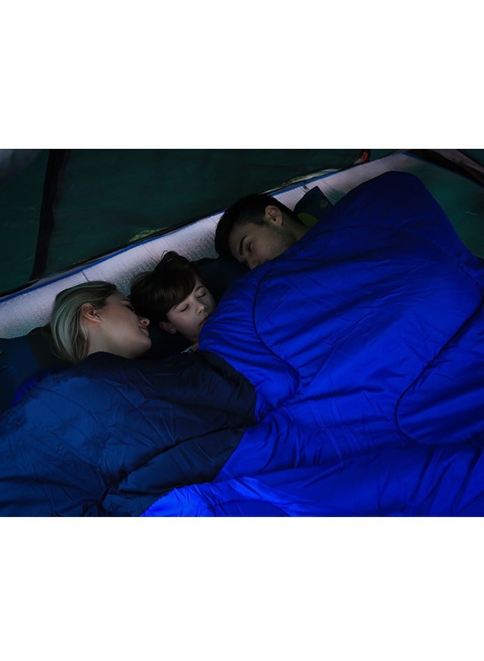 Generic Fully Automatic Quick Opening Camping Tent for 3-4 People, Thickened and Rainproof, Multifunctional Outdoor Shelter (215x215x142cm)  - Image 4