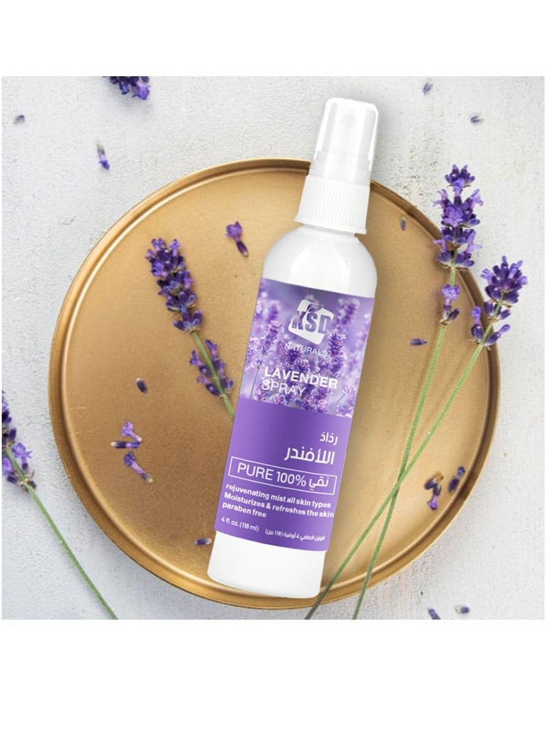 KSD Pure 100% Lavender Spray Oil 118Ml  - Image 3