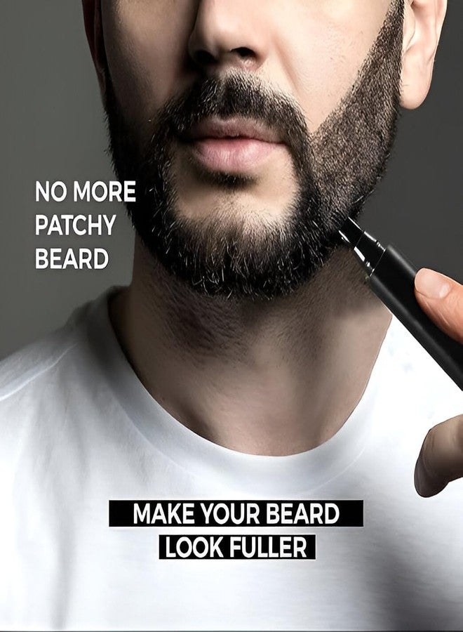 wall love "Beard Pencil Filler for Men - Mustache, Beard & Eyebrow Enhancer with Bristle Brush - Professional Grooming Kit for a Fuller, Defined Look" - Image 4
