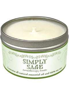 Our Own Candle Company Our Own Candle Company Soy Wax Aromatherapy Candle, Simply Sage, 6.5 Ounce 